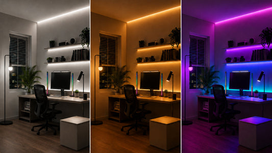 Una habitación, tres ambientes: descubre lo que puedes hacer con Yeelight.