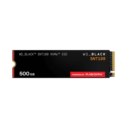 Disco Duro Interno SSD WD BLACK SN7100 500GB NVMe M.2 2280 PCIe 4.0 x4