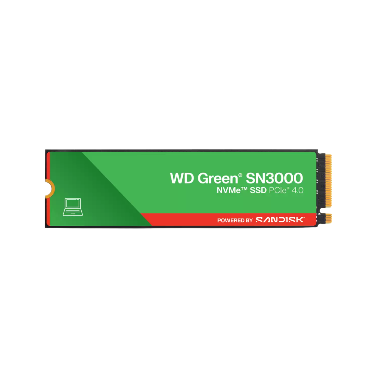 Disco Duro Interno SSD WD Green SN3000 1TB NVMe M.2 2280 PCIe 4.0 x4