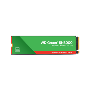 Disco Duro Interno SSD WD Green SN3000 1TB NVMe M.2 2280 PCIe 4.0 x4