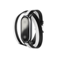 Correa Xiaomi Smart Band 8 Strap Black and white