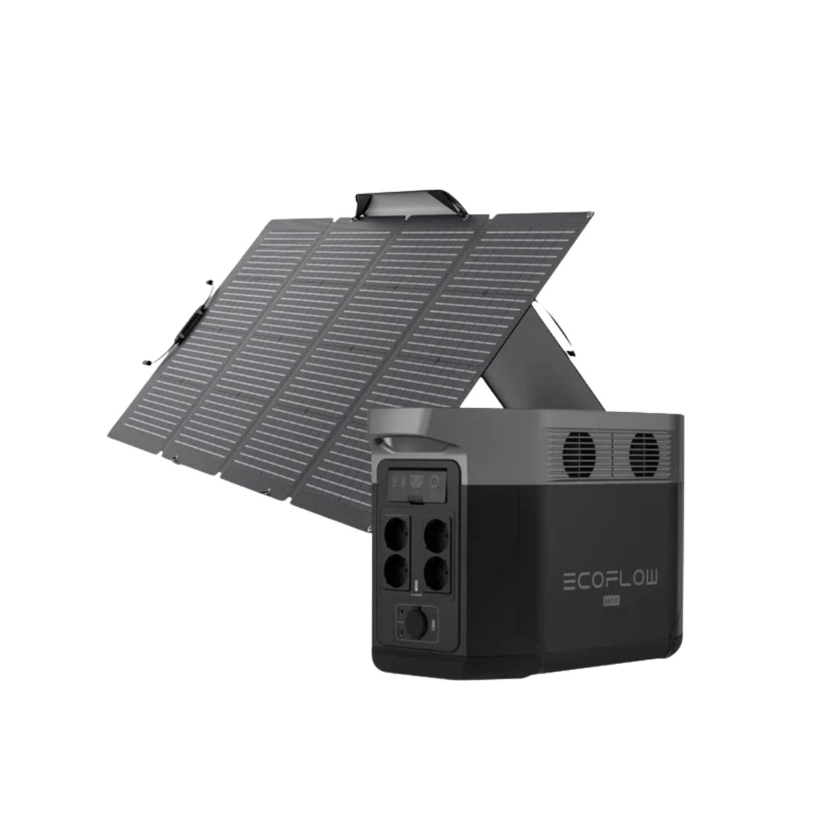 EcoFlow Generador Delta 2 Max + 220W Panel Solar