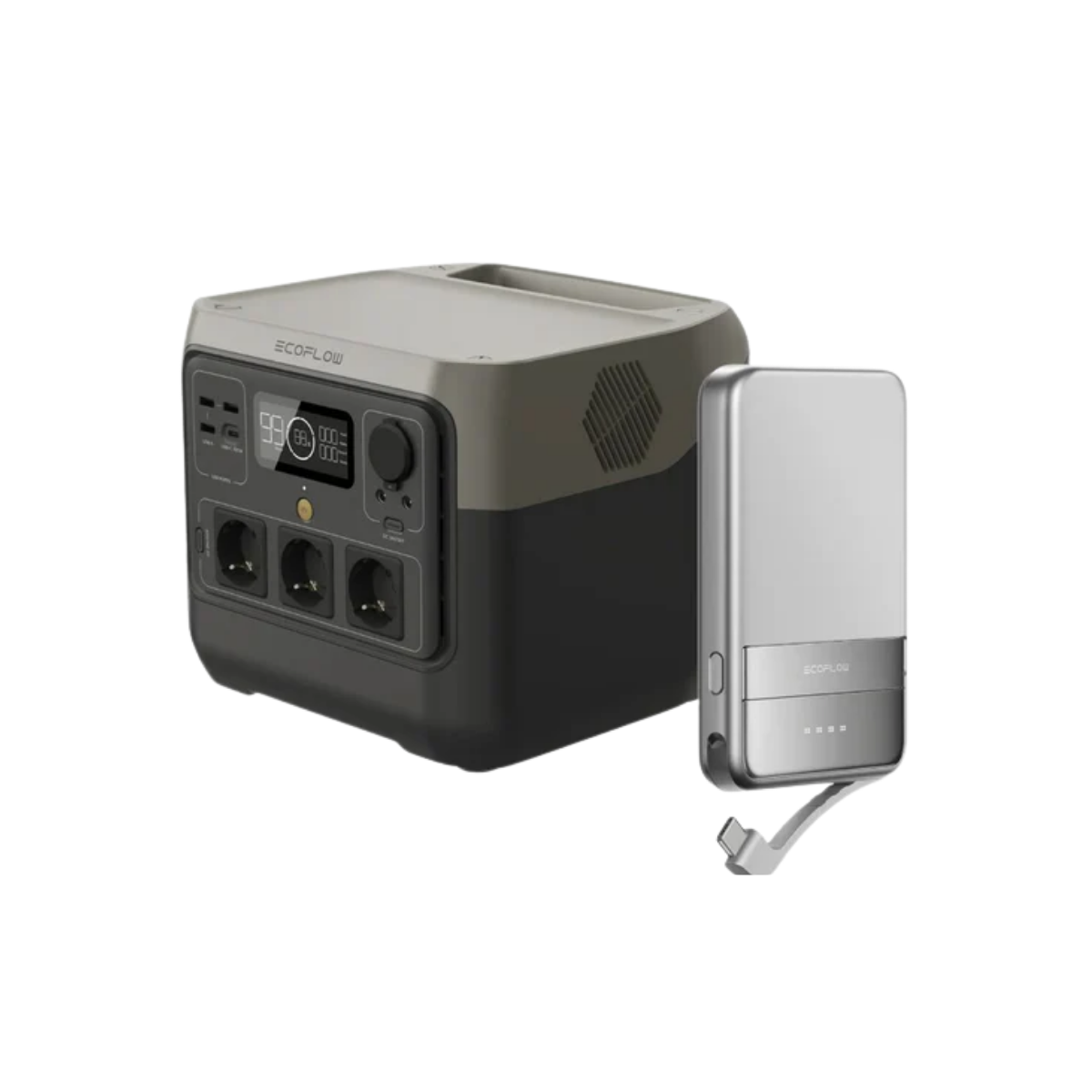 EcoFlow Generador River 2 Pro + Power Bank 5000