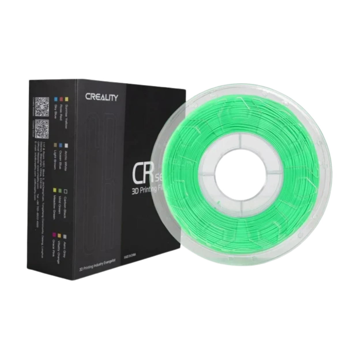 Filamento CR-Silk 1,75mm 1kg Verde