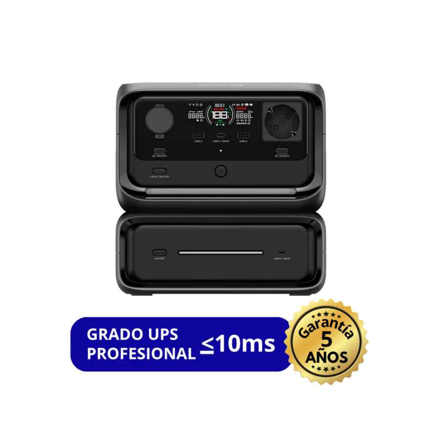 Generador EcoFlow River 3 Max 600W 572Wh