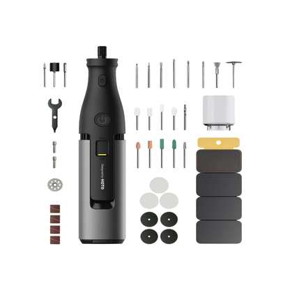 HOTO Kit Herramienta Rotativa Pro 12V 37 Piezas