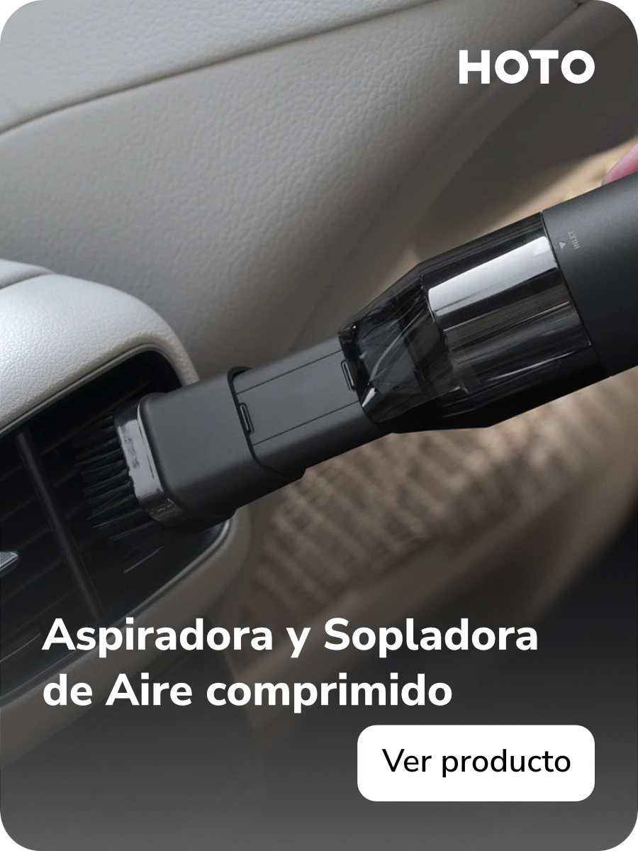 HOTO Aspiradora y Sopladora de Aire Comprimido 15.000Pa