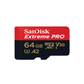 MicroSD Sandisk Extreme Pro SDXC 64GB