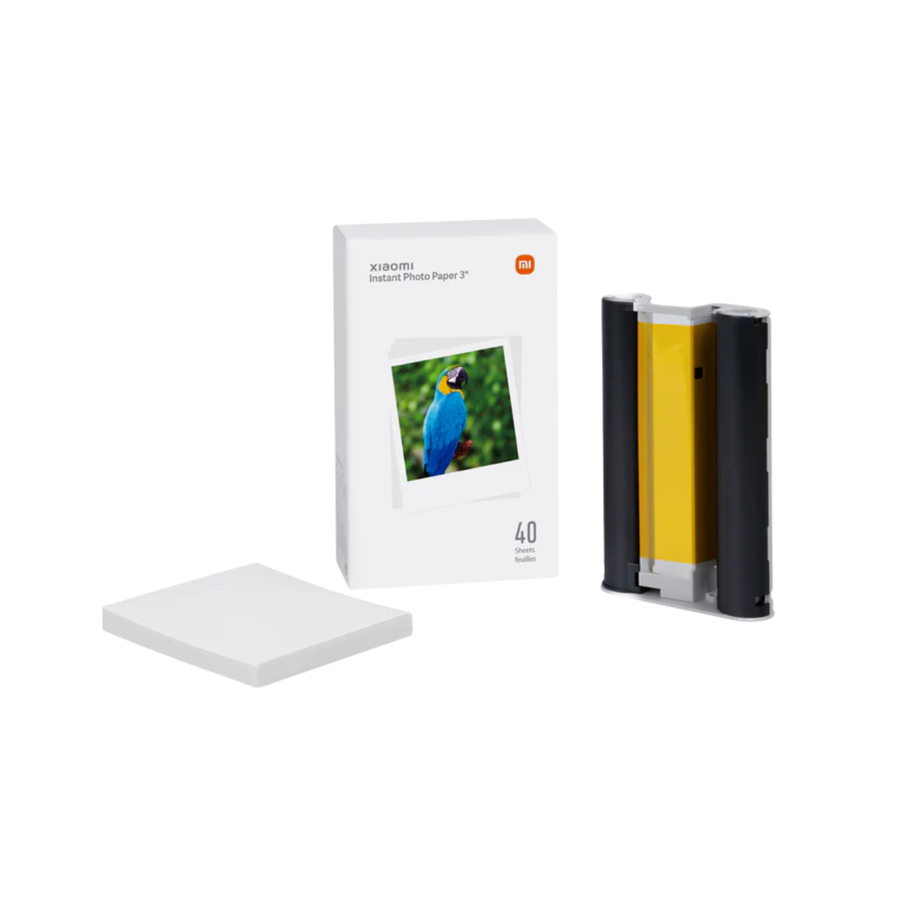 Papel Fotográfico Xiaomi 3" (40 Láminas)