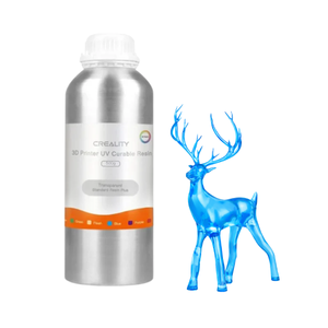 Resina Estándar Plus LCD 500g Transparente Azul