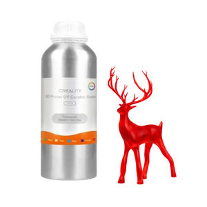 Resina Estándar Plus LCD 500g Transparente Rojo