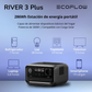 Generador EcoFlow River 3 Plus 600W 286Wh