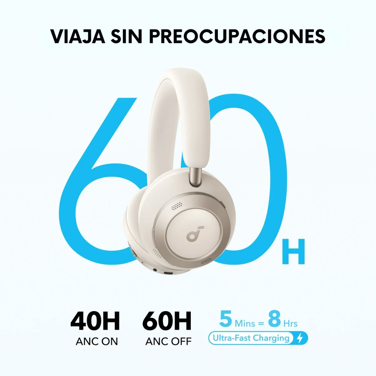 Anker Soundcore Space One Pro - White | SoloTodo.cl