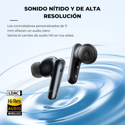 Audífonos True Wireless Noise Cancelling Liberty 4 NC Soundcore Negro