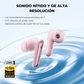 Audífonos True Wireless Noise Cancelling Liberty 4 NC Soundcore rosa