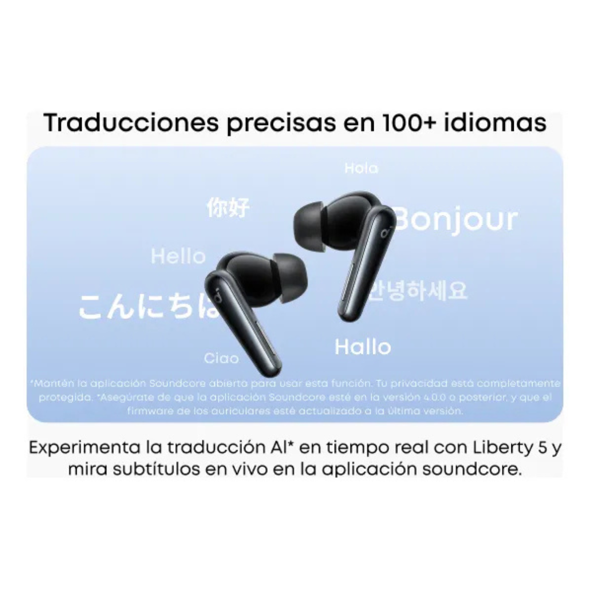 Anker Soundcore Liberty 5 - Black | SoloTodo.cl
