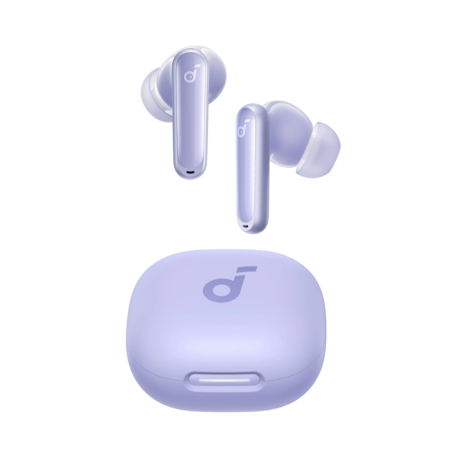 Audífono TWS ANC Soundcore P40i púrpura