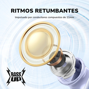 Audífono TWS ANC Soundcore P40i púrpura