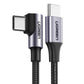 UGREEN Cargador de automóvil 52,5W + Cable USB-C 2.0 3A 1m
