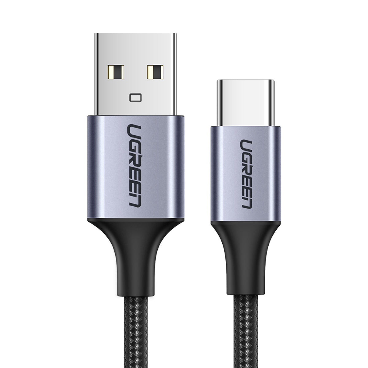 UGREEN Cable USB-C a USB 2.0 A trenzado 1m Blanco