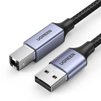 UGREEN Cable de impresión USB 2.0 A a USB- B trenzado 2m