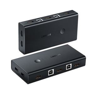UGREEN Conmutador KVM HDMI 2*1
