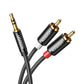 UGREEN Cable de 3,5 mm a 2 RCA 3m