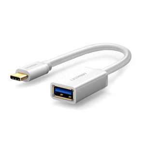 UGREEN Cable OTG USB-C 3.1 GEN 1 a USB 3.0 A Blanco