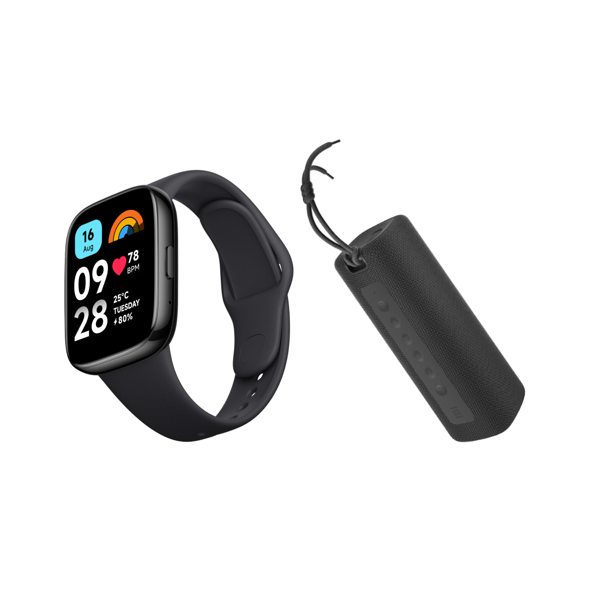 Mi Portable Bluetooth Speaker 16W & Redmi Watch 3 Active Negro
