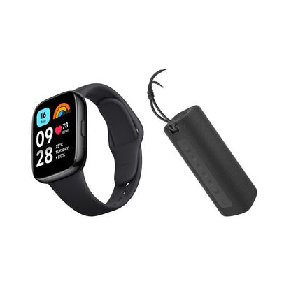 Mi Portable Bluetooth Speaker 16W & Redmi Watch 3 Active Negro