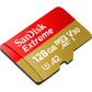 MicroSD Sandisk Extreme SDXC 128GB