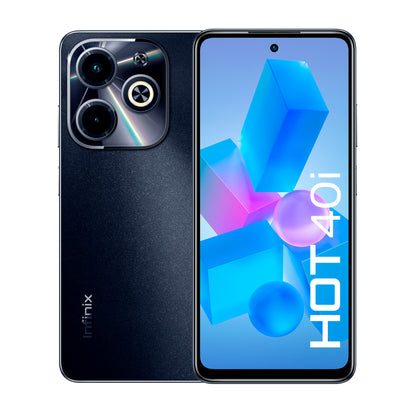 Infinix Hot 40i Black 8GB/256GB + Audífonos Soporte