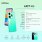 Infinix Hot 40i Verde 8GB/256GB + Audífonos Soporte