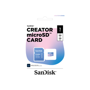 SanDisk Creator microSDXC UHS-I 1TB