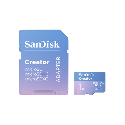 SanDisk Creator microSDXC UHS-I 1TB