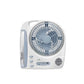 Ventilador Portátil con Luz de Emergencia y Radio Bluetooth