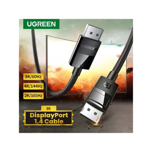 UGREEN Cable DP a DP 1.4 de 1.5m Negro