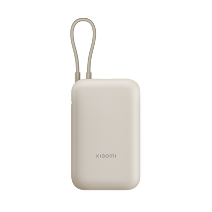Power Bank Xiaomi 10000mAh Cable Integrado Gris