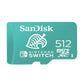 MicroSD Sandisk Nintendo Switch SDXC 512GB
