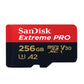 MicroSD Sandisk Extreme Pro SDXC 256GB