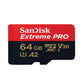 MicroSD Sandisk Extreme Pro SDXC 64GB