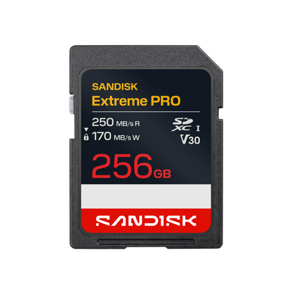 SanDisk Extreme PRO SDXC UHS-I 256GB