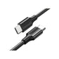 UGREEN Cable de datos USB-C 2.0 a USB-C 2.0 3A 2M (2-Pack)