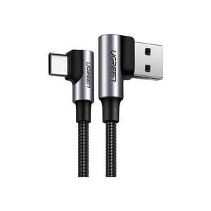 UGREEN Cable USB-C en ángulo a USB 2.0 A
