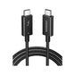 UGREEN Cable Thunderbolt 4 USB-C a USB-C 80cm Negro