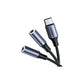 UGREEN Cable splitter de audio USB-C a 3.5mm + 3.5mm 20 cm