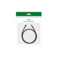 UGREEN Cable USB-C 2.0 a USB-C 2.0 en ángulo 3A trenzado 1m