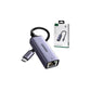 UGREEN Adaptador Ethernet a USB-C Gris
