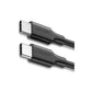 UGREEN Cable de datos USB-C 2.0 a USB-C 2.0 3A 1M Negro