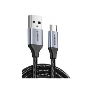 UGREEN Cable USB-C a USB 2.0 A trenzado 2m Negro